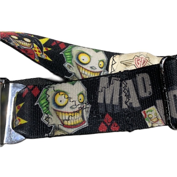 Buckle Down Harley Quinn Joker Suicide Squad Mad Love Belt - Picture 3 of 5